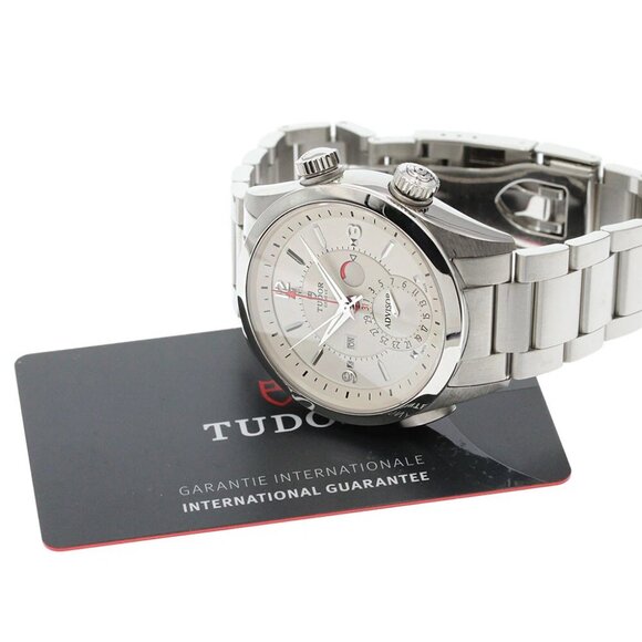 TUDOR Heritage Advisor 79620T Power reserve Silver Dial Automatic Men's_845 - Picture 2 of 7